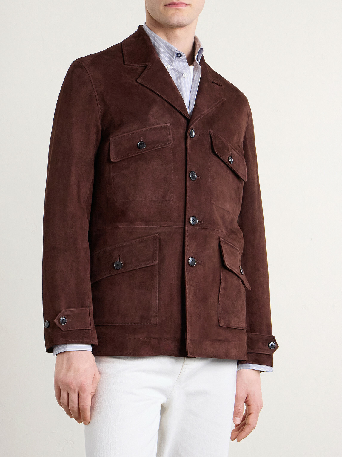 Paul Smith - Suede Jacket - Brown