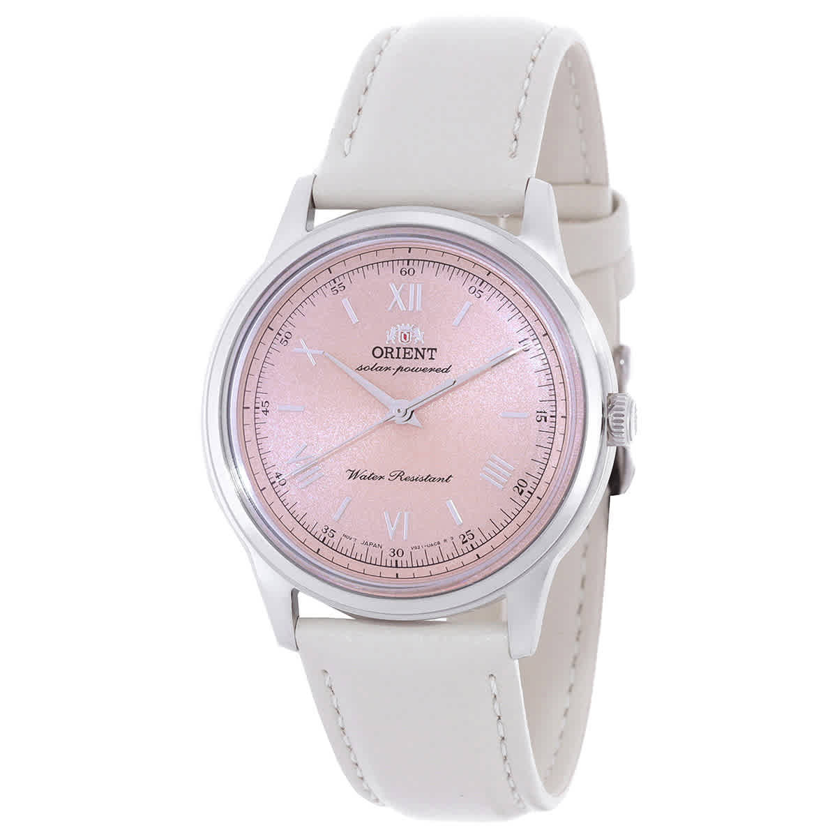 Orient Classic Solar-Powered Pale Pink Dial Watch RA-WK0005P10B