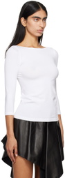Wolford White Cordoba Top T-shirt