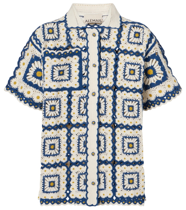 Photo: Alémais Dolly crochet cotton shirt