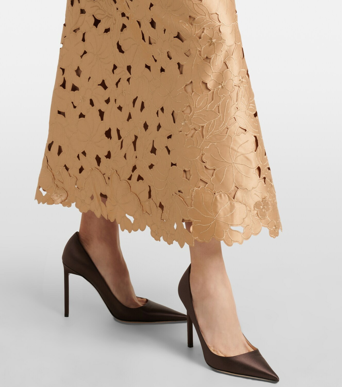 Costarellos Vella floral lace cocktail dress
