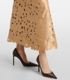 Costarellos Vella floral lace cocktail dress