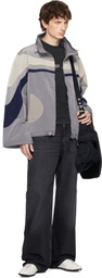 ERL Black Twill Cargo Bag