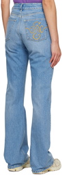 Stockholm (Surfboard) Club Blue Bootcut Jeans