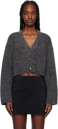 Nanushka Gray Henny Cardigan