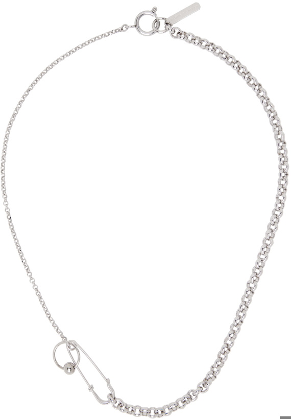 Photo: Justine Clenquet Silver Jeff Necklace