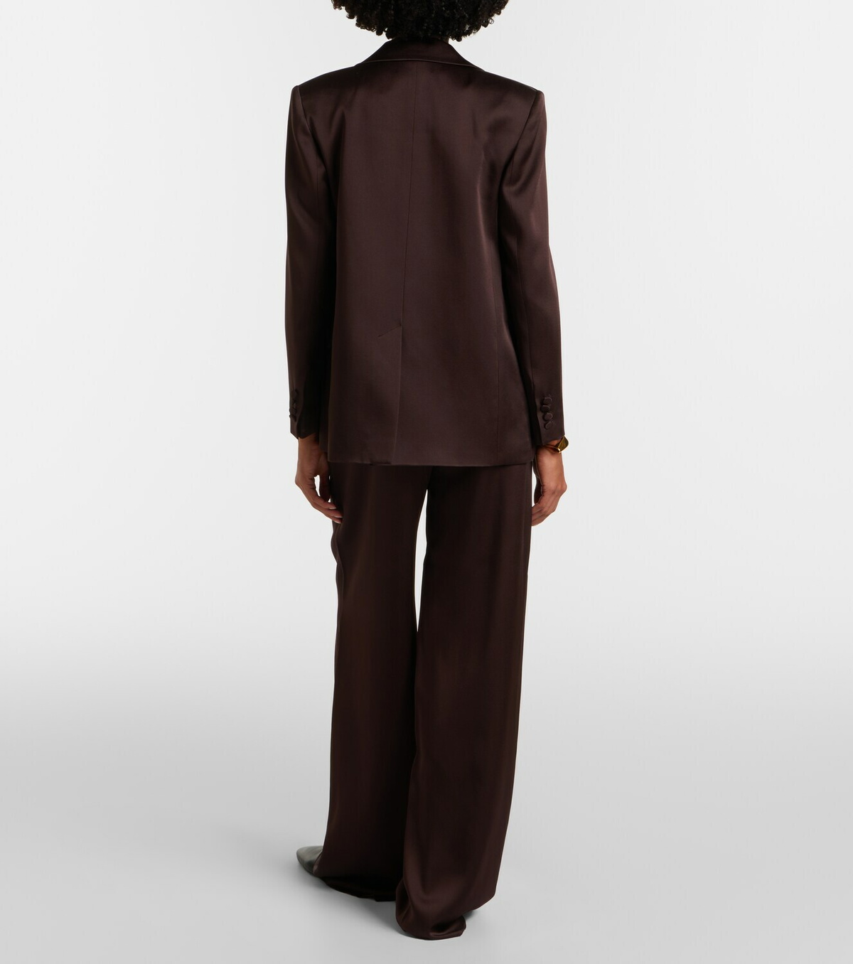 Max Mara Elegante satin wide-leg pants