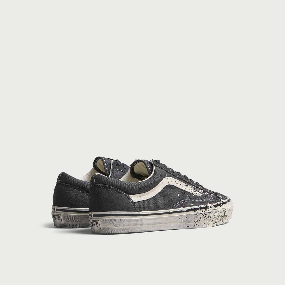 Vans LX Old Skool 36 Sneaker in Paint Splatter Charcoal Gray