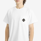 F.C. Real Bristol Men's Emblem Pocket T-Shirt in White
