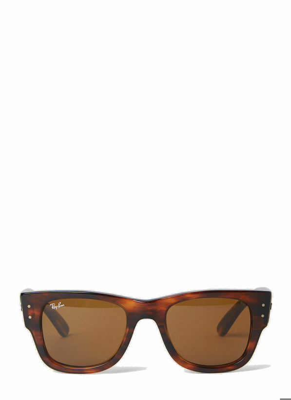 Photo: Ray-Ban - Mega Wayfarer Sunglasses in Brown