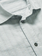 Barena - Surian Striped Cotton-Oxford Shirt - Gray