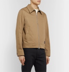 AMI - Slim-Fit Cotton-Twill Blouson Jacket - Neutrals