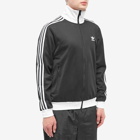 Adidas Men's Beckenbauer Track Top in Black/White