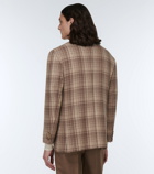 Kiton - Checked cashmere blazer
