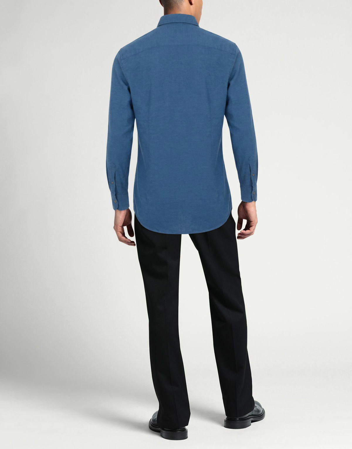 Finamore 1925 Mens Shirt in Blue