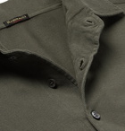 Rubinacci - Cotton-Piqué Polo Shirt - Men - Army green