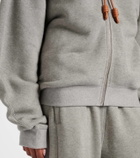 Loewe Flamenco cotton and cashmere hoodie