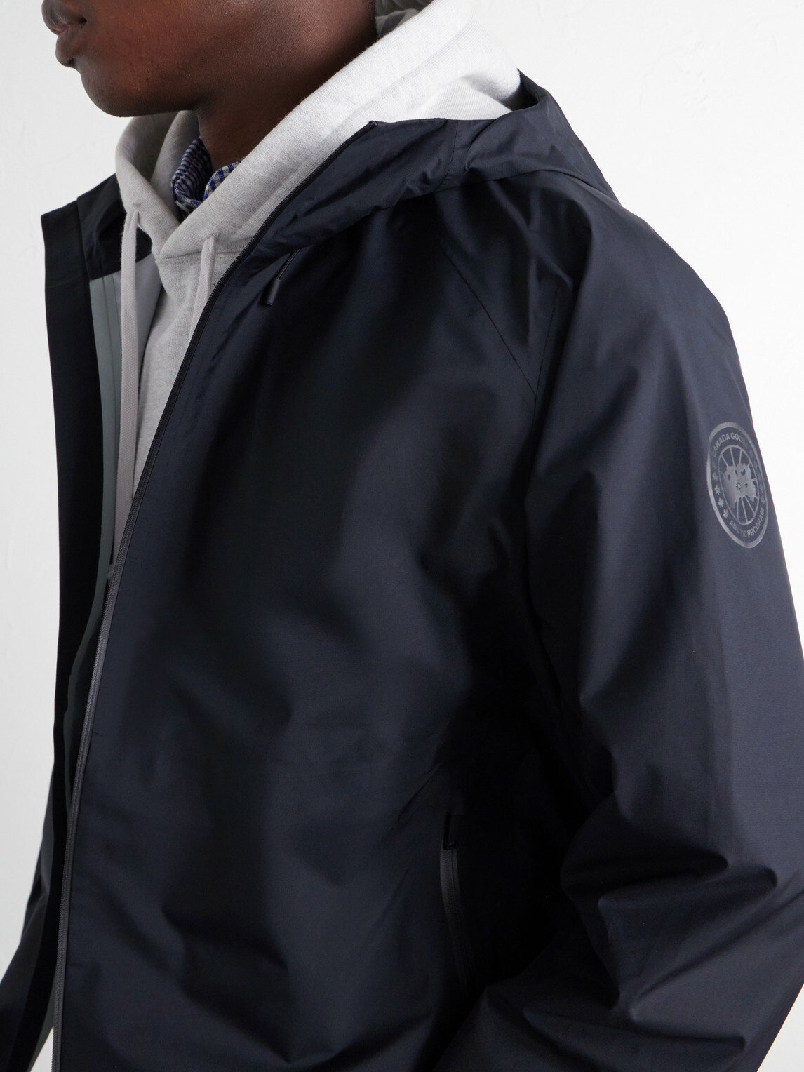 Canada Goose - Horizon Rain Shell Hooded Jacket - Black