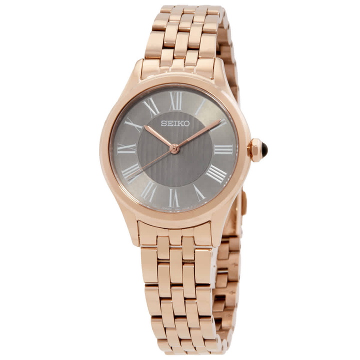 Photo: Seiko Classic Quartz Grey Dial Ladies Watch SUR614P1