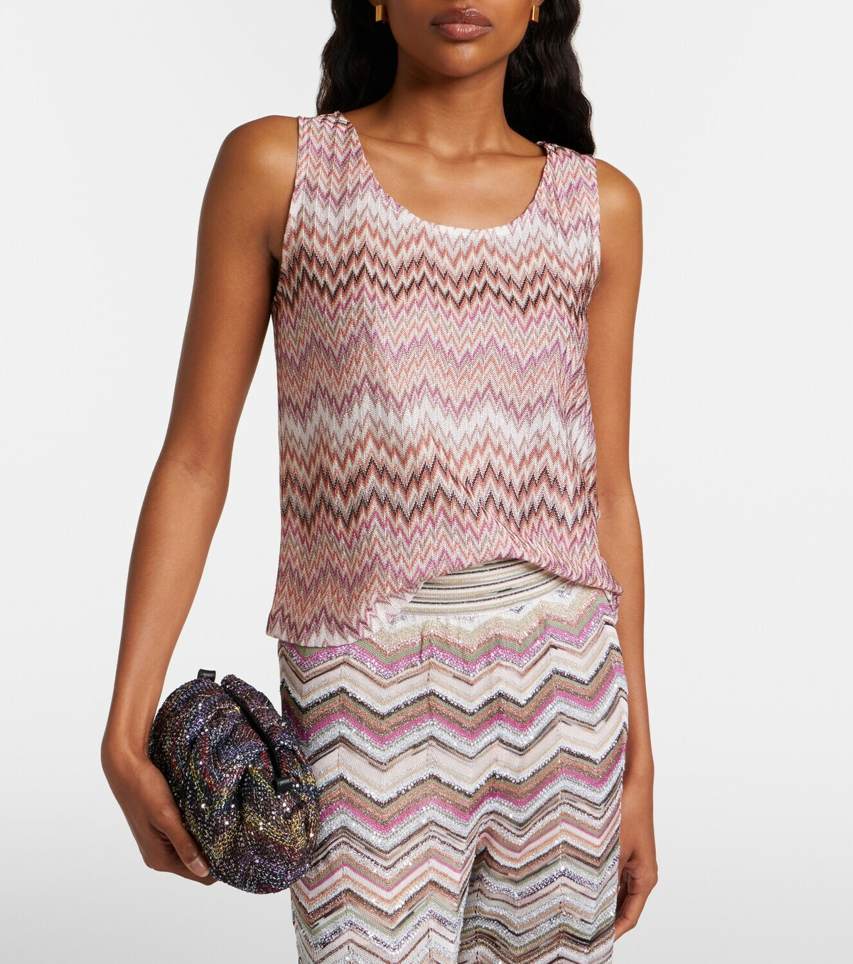 Missoni Zigzag knitted top