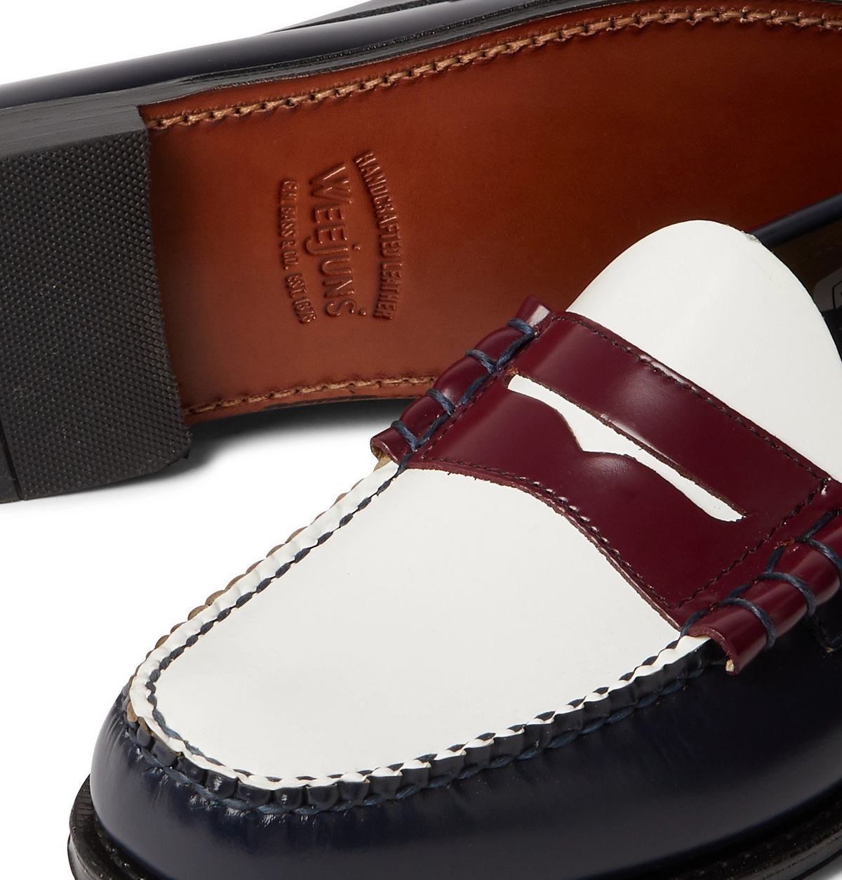 G.H. Bass & Co. - Weejuns Heritage Larson Colour-Block Leather