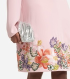 Costarellos Zinnia floral-embroidered minidress