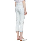 Stella McCartney Blue Skinny Boyfriend Jeans