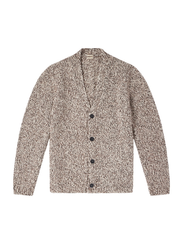 Photo: Massimo Alba - Linus Wool-Blend Cardigan - Brown