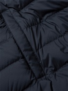 MONCLER - Andrea Quilted Shell Hooded Down Jacket - Blue - 1