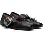 Vivienne Westwood Black Alice Ballerina Flats