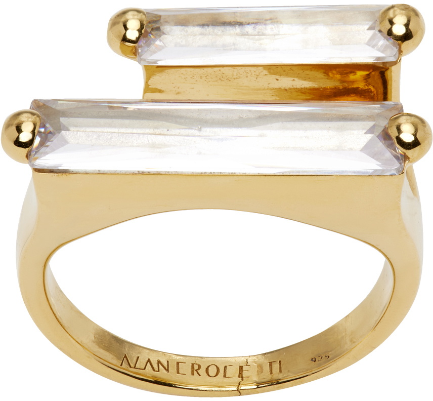 Photo: Alan Crocetti Gold Double Fantasy Ring