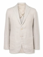Kingsman - Linen-Twill Suit Jacket - Neutrals