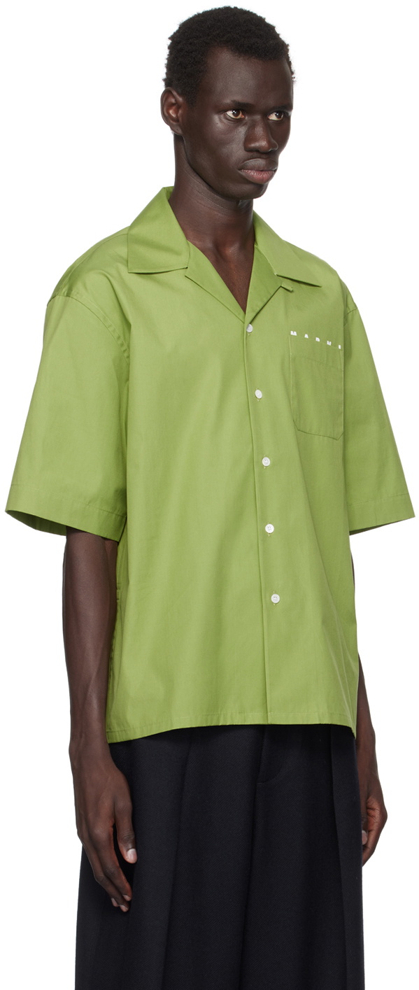 Marni Green Bowling Shirt