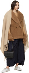 Teurn Studios SSENSE Exclusive Beige Oversized Scarf