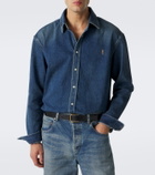 Saint Laurent Cassandre denim shirt