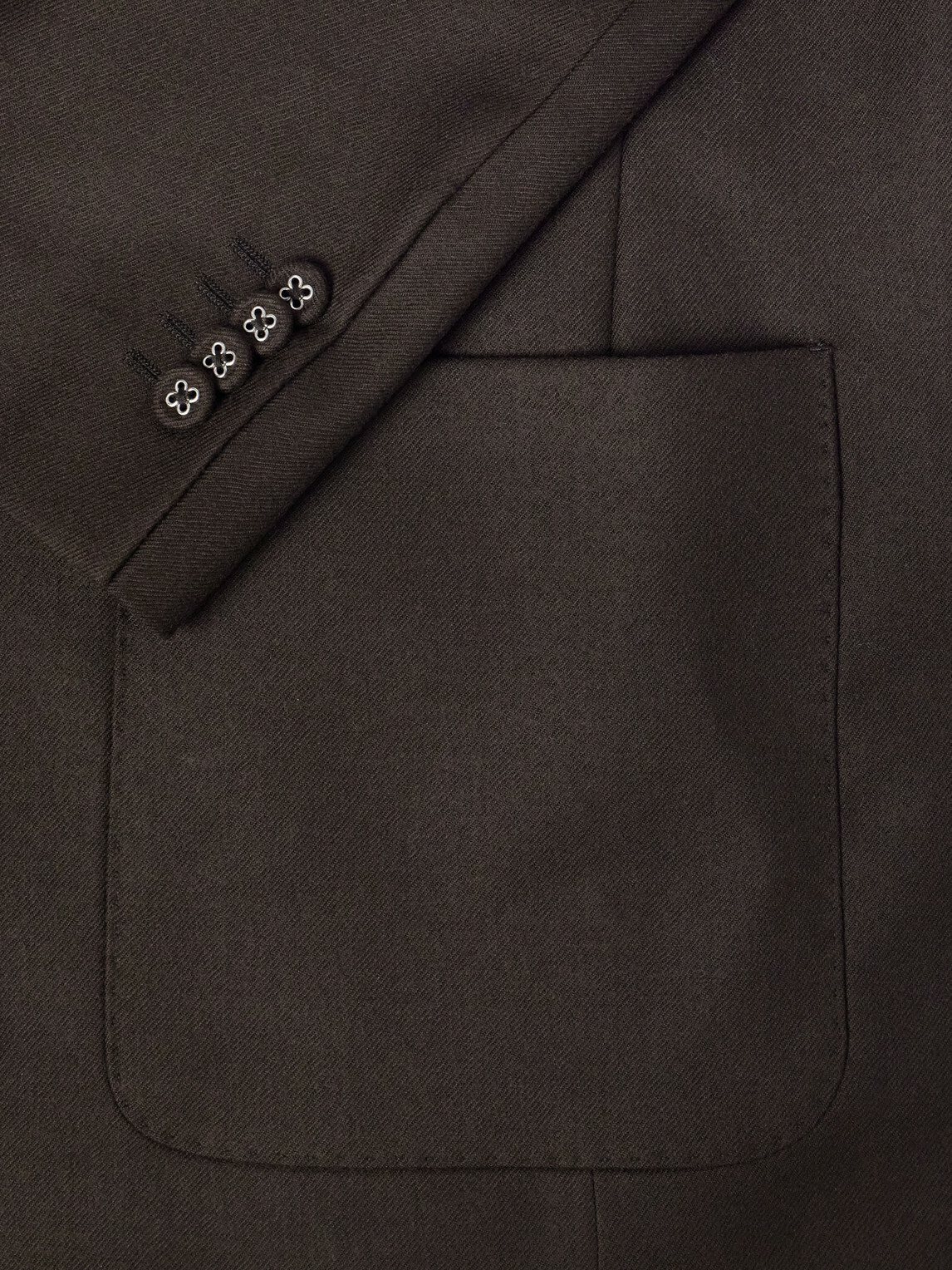Officine Générale - Michel Wool-Twill Suit Jacket - Brown