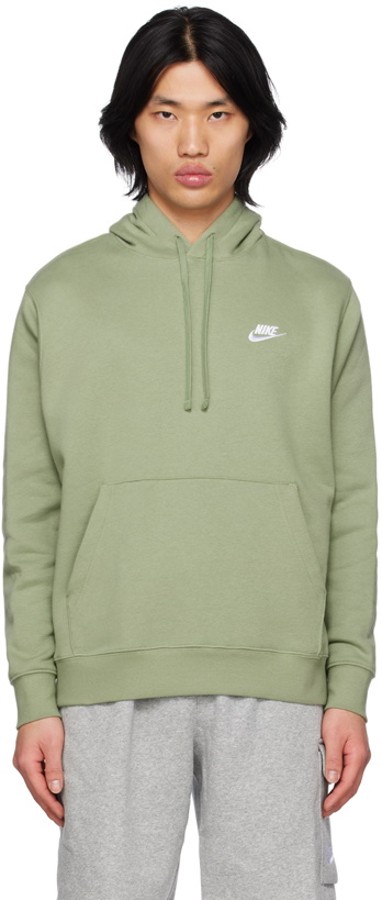 Photo: Nike Green Embroidered Hoodie