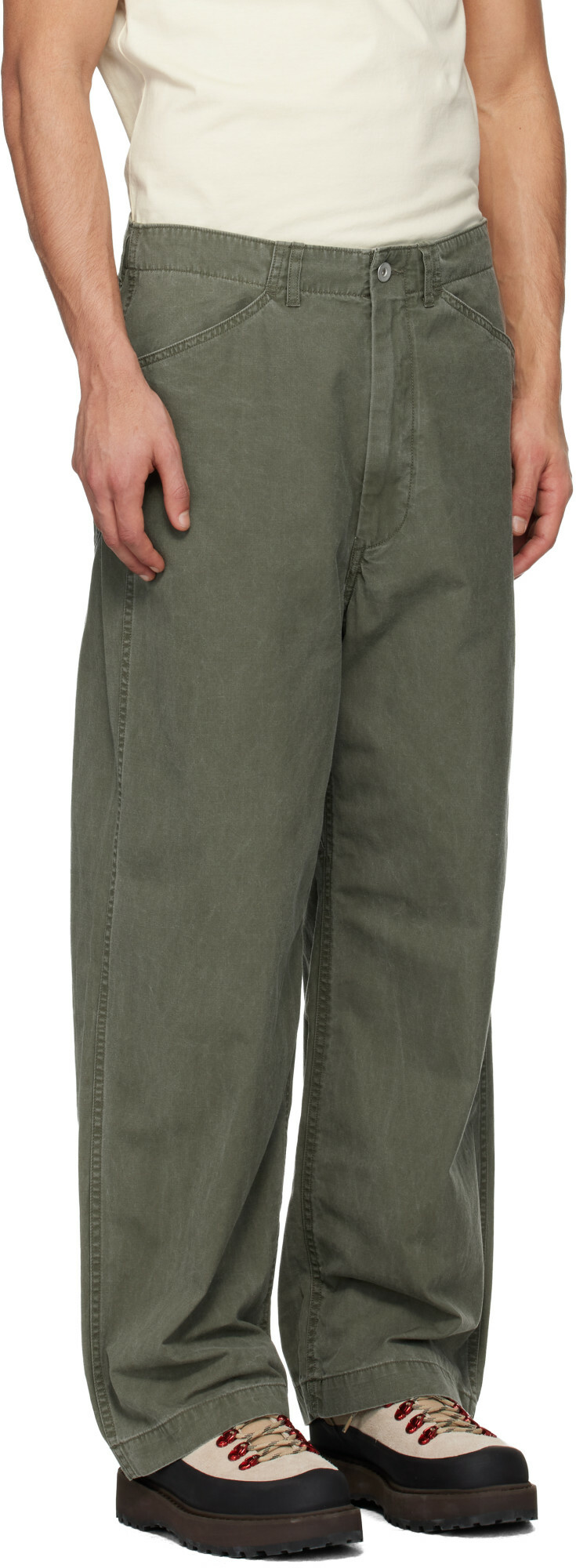 nanamica Khaki OOAL Field Trousers