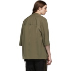 Song for the Mute Taupe Quarter-Sleeve Kimono Jacket