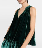 Velvet Prima velvet tank top