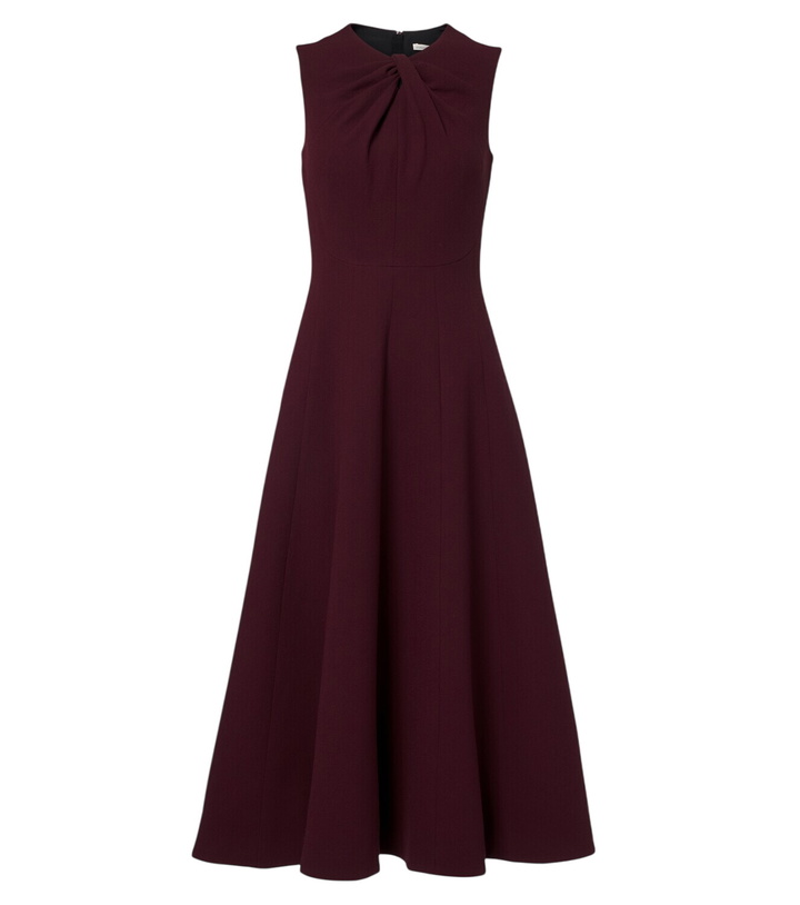 Photo: Emilia Wickstead Meryl gathered midi dress