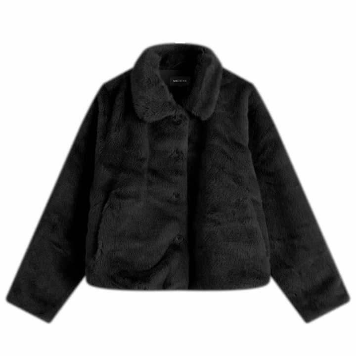 Photo: Meotine Women's Kelly Faux Fur Jacket in Black