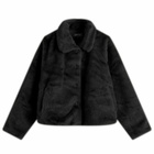 Meotine Women's Kelly Faux Fur Jacket in Black