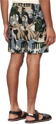PS by Paul Smith Multicolor Printed Shorts