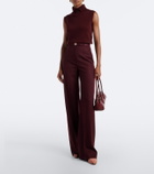 Max Mara Wool-blend wide-leg pants