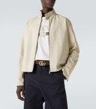 Gucci Cut GG Marmont leather belt
