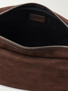 LOEWE - Pebble Embellished Full-Grain Nubuck Messenger Bag