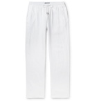 Vilebrequin - Pacha Wide-Leg Linen Drawstring Trousers - White