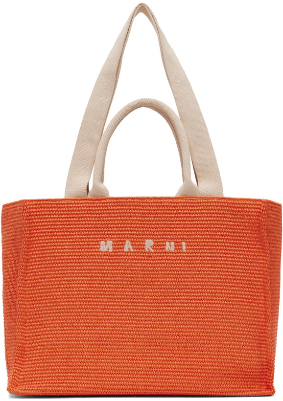 Photo: Marni Orange Large East-West Tote