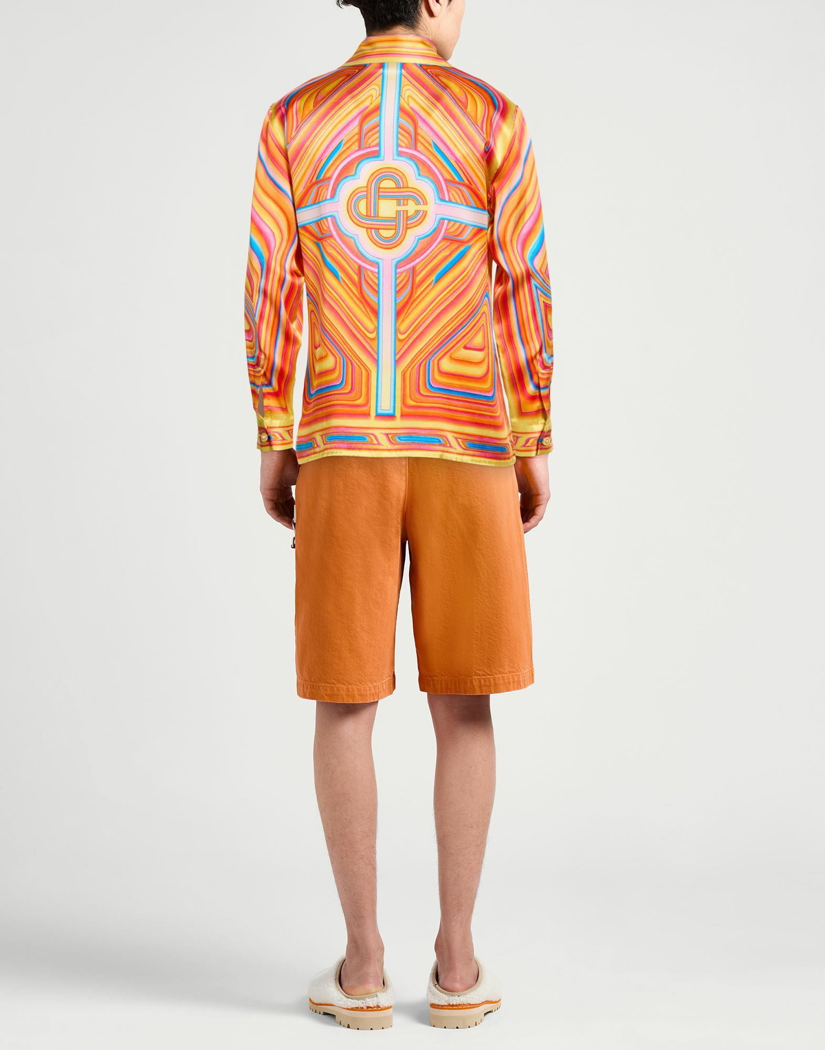 Casablanca Mens Shirt in Yellow